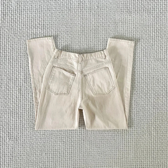 Vintage 90’s Enchanté Cream High Waisted Jeans - Picture 4 of 7